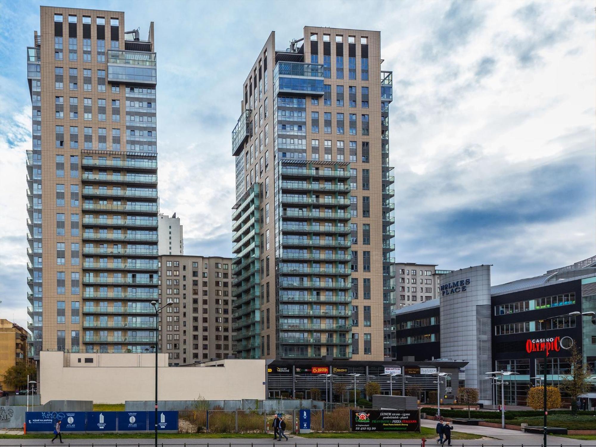 Golden Apartments Warsaw - Big And Bright Apartment In Platinum Towers- Browary- Grzyb61A 外观 照片